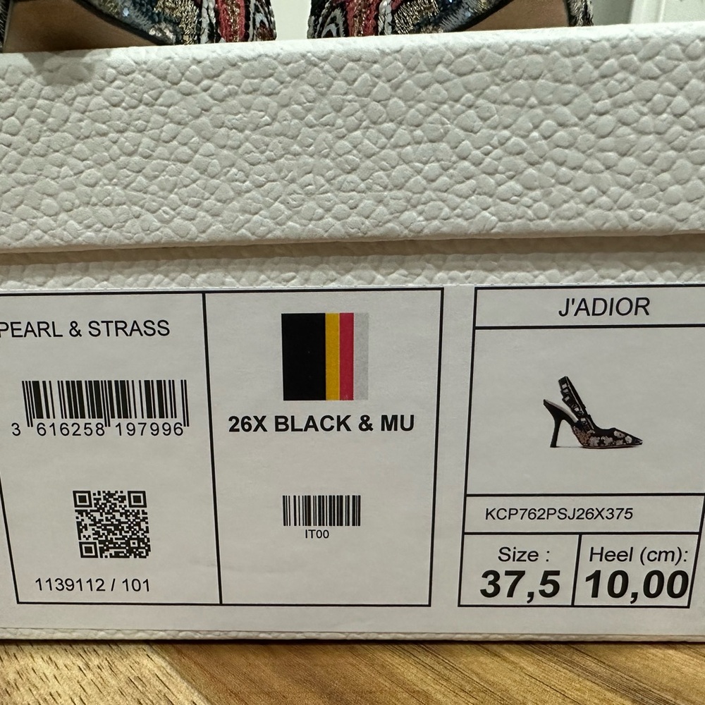 Dior Black Stiletto Heels with Ornate Embellishments - Picture 6 of 6